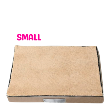 Lavish Pets Memory Foam Bed Beige (S) Lavish Pets Memory Foam Bed Beige (S)